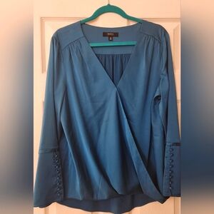 ISAAC MIZRAHI Women's L/G long sleeve shirt